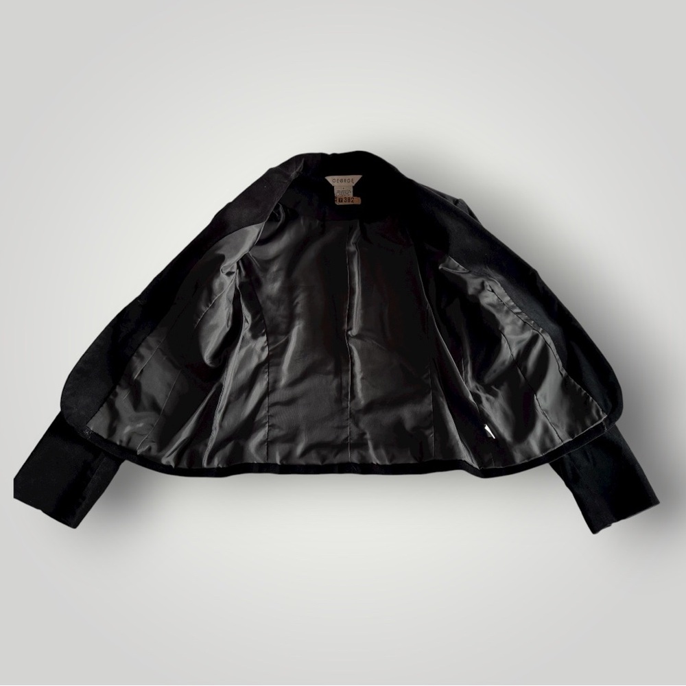 George Women’s Black Velvet Blazer Jacket & LOFT Velvet Trousers SET - Picture 5 of 16